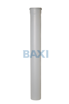 BAXI PPs füstcső toldó D125 L=1000 mm